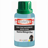 Denny's Stain Paint For Fences Colour- Nautical Midnight Blue - Weatherproof Uv-Safe Protect