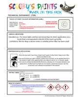 Instructions for use Nissan Arctic White Car Paint