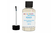 Mixed Paint For Rover 2000, Old English White, Touch Up, Wt3