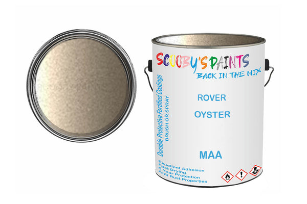Mixed Paint For Morris Ital, Oyster, Code: Maa, Silver-Grey
