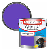 Denny's Chalk Paint For Ceilings Colour- Ocean Reflection Evening Blue - Matte Stain-Hide Ceiling