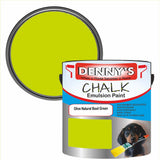Denny's Chalk Paint For Furniture Colour- Olive Natural Basil Green - Matte Scuffproof Refresh