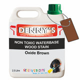 Denny's Stain Paint For Fences Colour- Oxide Brown - Weatherproof Uv-Safe Protect