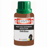 Denny's Stain Paint For Fences Colour- Oxide Brown - Weatherproof Uv-Safe Protect