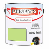 Denny's Wood Paint For Doors Colour- Oxide Camouflage Green - Scuffproof Weatherproof Smooth