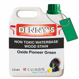 Denny's Stain Paint For Fences Colour- Oxide Pioneer Green - Weatherproof Uv-Safe Protect