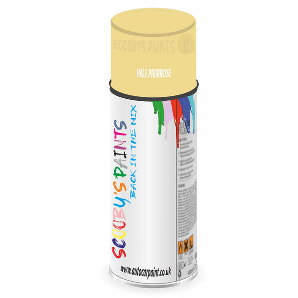 Mixed Paint For Austin 1000 Series/ 18/85 /1800 Pale Primrose Aerosol Spray A2