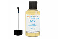 Mixed Paint For Rover 2000, Pale Primrose, Touch Up, Yl12