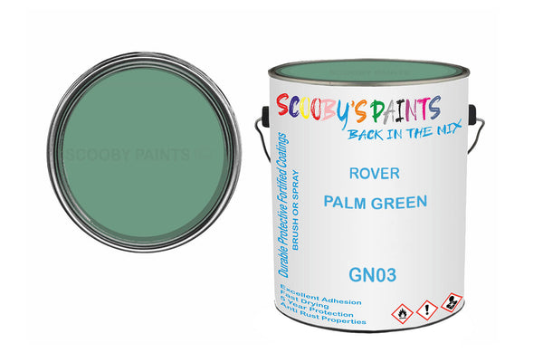 Mixed Paint For Austin-Healey 3000 Mk I, Palm Green, Code: Gn03, Green