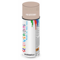 Mixed Paint For Mg Mga Pearl Grey Off White Aerosol Spray A2