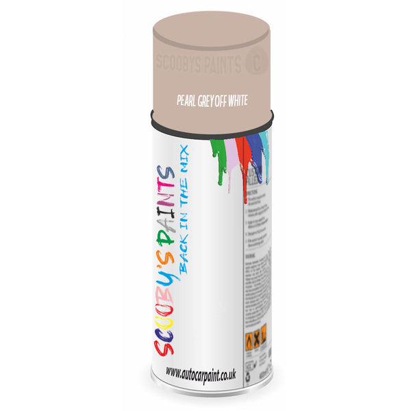 Mixed Paint For Austin A60/Cambrige/A55 Ii Pearl Grey Off White Aerosol Spray A2