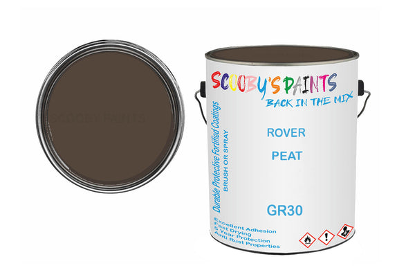 Mixed Paint For Morris 1000 Series/ 18/85 /1800, Peat, Code: Gr30, Brown-Beige-Gold