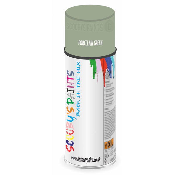 Mixed Paint For Mg Montego Porcelain Green Aerosol Spray A2