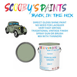 Austin Mini-Moke GN17 Vintage Classic Car Paint for restoration Green Original Cellulose Paint used, Perfect Mix for PORCELAIN GREEN