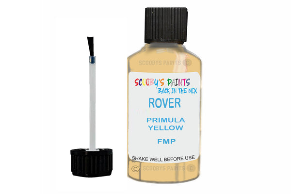 Mixed Paint For Rover 3500/Sd1, Primula Yellow, Touch Up, Fmp