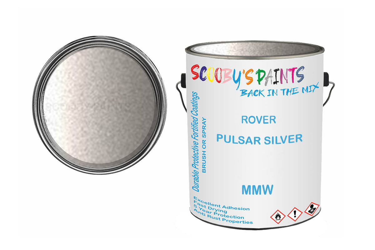 Mixed Paint For Austin Maestro, Pulsar Silver, Code: Mmw, Silver-Grey ...