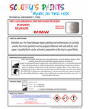 Rover PULSAR SILVER Spray or Brush Paint For Classic Rover Model Maestro Restore my Old Rover