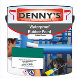 Denny's Waterpoof Paint For Ponds Colour- Pallet Green - Waterproof Fish-Safe Leakstop