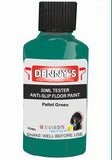 Denny's Floor Paint For Grip Coating Colour- Pallet Green - Anti-Slip Hardwearing Safe