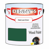 Denny's Wood Paint For Decking Colour- Pallet Lawn Green - Anti-Slip Weatherproof Durable