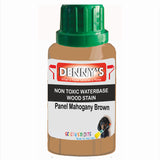 Denny's Stain Paint For Fences Colour- Panel Mahogany Brown - Weatherproof Uv-Safe Protect