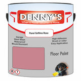 Denny's Floor Paint For Sheds Colour- Panel Softline Rose - Durable Anti-Slip Weatherproof