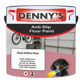 Denny's Floor Paint For Grip Coating Colour- Panel Softline Rose - Anti-Slip Hardwearing Safe