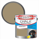 Denny's Chalk Paint For Walls Colour- Parchment Clay Tan - Matte Wipe-Clean Coverage