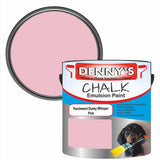 Denny's Chalk Paint For Ceilings Colour- Parchment Dusky Whisper Pink - Matte Stain-Hide Ceiling