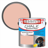 Denny's Chalk Paint For Ceilings Colour- Parchment Peony Blossom Pink - Matte Stain-Hide Ceiling
