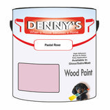 Denny's Wood Paint For Doors Colour- Pastel Rose - Scuffproof Weatherproof Smooth