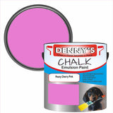 Denny's Chalk Paint For Furniture Colour- Peony Cherry Pink - Matte Scuffproof Refresh