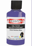 Denny's Floor Paint For Grip Coating Colour- Petrol Harbour Blue - Anti-Slip Hardwearing Safe