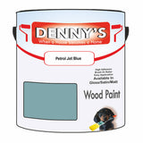 Denny's Wood Paint For Dressers Colour- Petrol Jet Blue - Scratchproof Easy-Clean Refresh