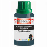 Denny's Stain Paint For Fences Colour- Petrol Marine Blue - Weatherproof Uv-Safe Protect