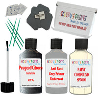 Peugeot Gris Carlinite Car Detailing Paint and polish finishing kit