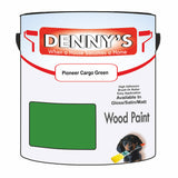 Denny's Wood Paint For Decking Colour- Pioneer Cargo Green - Anti-Slip Weatherproof Durable