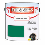 Denny's Tile Paint For Bathroom Tile Colour- Pioneer Field Green - Moistureproof Easy-Clean Makeover