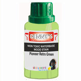 Denny's Stain Paint For Fences Colour- Pioneer Retro Green - Weatherproof Uv-Safe Protect
