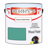 Denny's Wood Paint For Dressers Colour- Pioneer Verdant Green - Scratchproof Easy-Clean Refresh