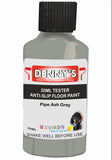 Denny's Floor Paint For Grip Coating Colour- Pipe Ash Grey - Anti-Slip Hardwearing Safe
