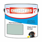 Denny's Plastic Paint For Windows Colour- Plant Industrial Green - Weatherproof Fade-Safe Upvc