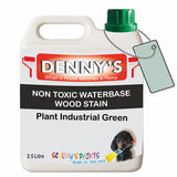 Denny's Stain Paint For Decking Colour- Plant Industrial Green - Anti-Slip Weatherproof Nourish
