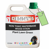 Denny's Stain Paint For Fences Colour- Plant Lawn Green - Weatherproof Uv-Safe Protect
