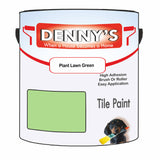 Denny's Tile Paint For Bathroom Tile Colour- Plant Lawn Green - Moistureproof Easy-Clean Makeover