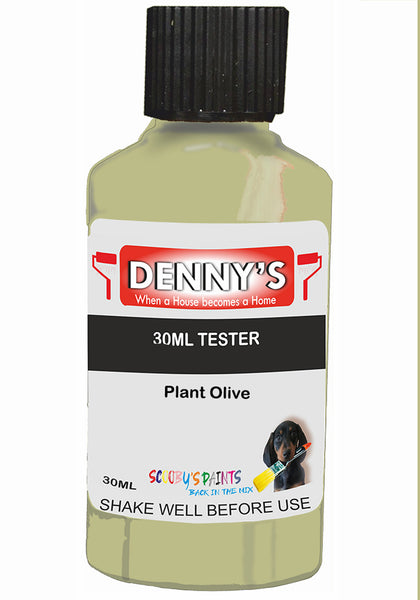 Denny's Chalk Paint For Furniture Colour- Moss Natural Seasonal Olive - Matte Scuffproof Refresh