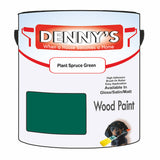 Denny's Wood Paint For Decking Colour- Plant Spruce Green - Anti-Slip Weatherproof Durable