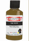 Denny's Floor Paint For Garages Colour- Plant Utility Olive - Oilproof Tyre-Tough Hardwearing