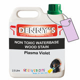 Denny's Stain Paint For Fences Colour- Plasma Violet - Weatherproof Uv-Safe Protect