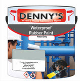 Denny's Waterpoof Paint For Ponds Colour- Plated Grey - Waterproof Fish-Safe Leakstop